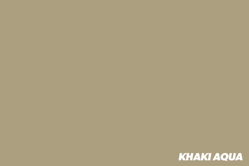 Khaki Aqua